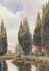 Italian Gardens: Il Laghetto, Villa Falconieri