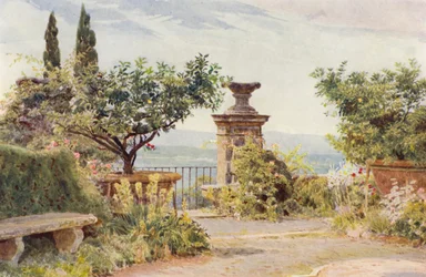 Italian Gardens: Villa Amari, The Belvedere