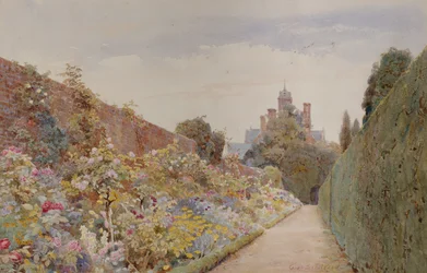 The Rose Walk at Mynthurst, c.1940