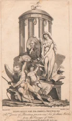 Monument for Sir Joshua Reynolds