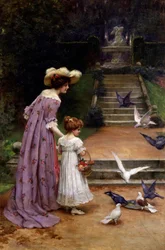 Feeding the Pigeons