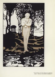Illustration for The Happy Hypocrite by Max Beerbohm