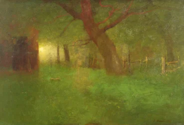 Sunset in the Old Orchard