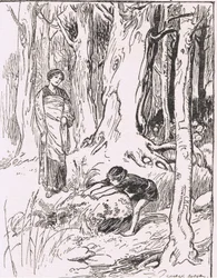 The Minotaur: The little fellow had a great opinion of his own strength