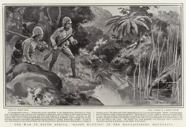 The War in South Africa, Kloof Hunting in the Magaliesberg Mountains