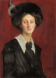 Hilda in a Black Hat