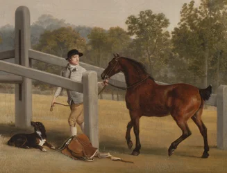 William Henry Cavendish-Bentinck, 3rd Duke of Portland and his younger brother Lord Edward (detail)