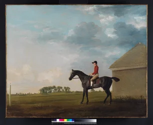Gimcrack with John Pratt up on Newmarket Heath, 1765