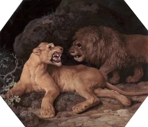 Lion and Lioness, 1770
