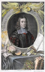 Portrait of English Physician Thomas Willis