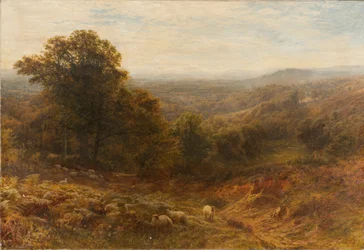 Noon on the Surrey Hills, 1853-1893