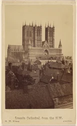 Lincoln Cathedral, from the N.W.