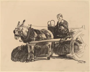 The Donkey Cart, 1922