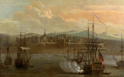A Painting of Fort St George in Madras, India, in 1731