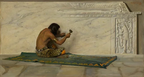 An Aztec Sculptor