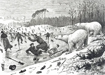 Londoners convinced that the new Ice Age had begun