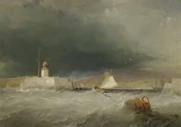 Port on a Stormy Day