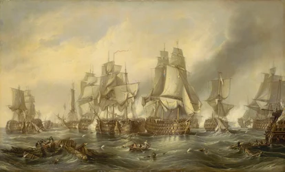 The Battle of Trafalgar, 21 October 1805, c.1836