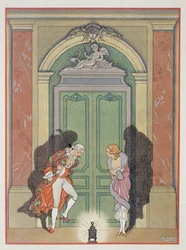 A Couple in Candlelight, illustration from 