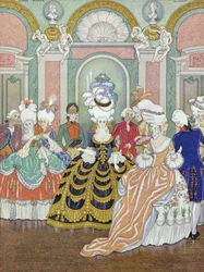 Ballroom Scene, illustration from 