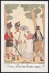 Falbalas et Fanfreluches, Almanac for 1923, Venez donc, Ma bonne amie