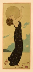 Les Mysteres, illustration from Les Chansons de Bilitis, by Pierre Louys