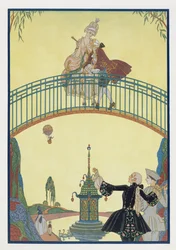 Love on the Bridge, illustration for 