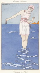 Parisian Clothing: Bathing Costume