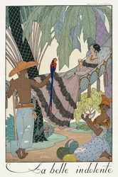 The idle beauty
