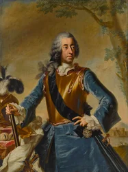 Portrait of Clemens August of Bavaria as Grand Master of the Teutonic Order