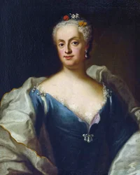 Marie-Anne de Saxe - Maria Anna Sophia of Saxony, Electress of Bavaria by George Desmarees