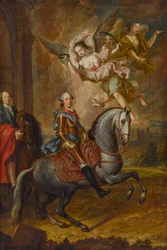 Maximilian III Joseph, Elector of Bavaria, on horseback