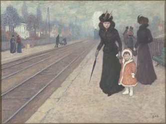 La Gare de Banlieue, 1896-1897
