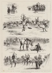Mounted Pipers for the Highland Regiments, what might happen at the First Parade