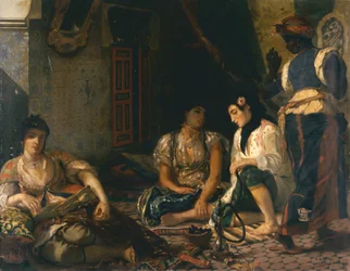 Algerian Scene, Women of Algiers
