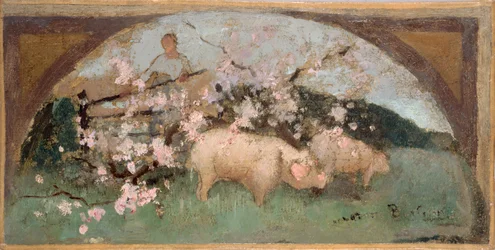Sketch for the Dining Room at Paris