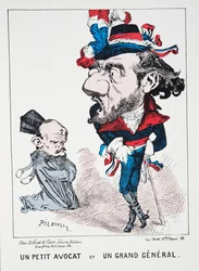 A Small Lawyer and a Great General, from History of the Third Republic, Vol. I, Political History, pub.1933
