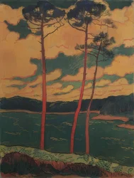 The Red Pines. 1888