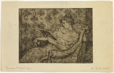 Seated Woman Reading