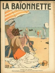 Cover of La Baionnette, Satirical in Colors