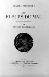 Frontispiece of The Flowers of Evil by Charles Baudelaire (1821-1867) illustrated by Georges Antoine Rochegrosse (1859-1938) 1910