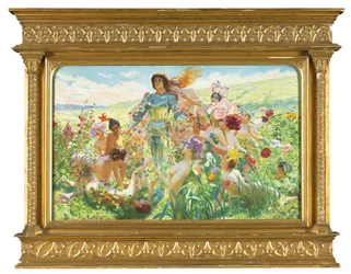The Knight with Flowers