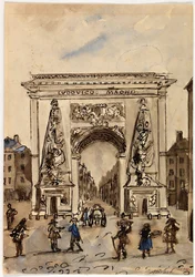 Entrance to the Saint-Martin suburb