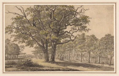 Landscape, first half 1800s