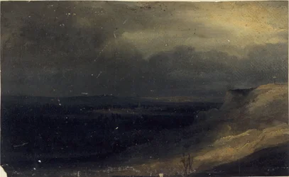 Presumed view of Montmartre, circa 1830
