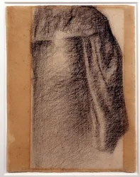 Study of Skirt for a Sunday at the Grande Jatte