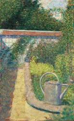 The Watering Can - Garden at Le Raincy, c.1883