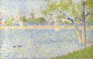 The Seine Seen from the Grande Jatte. 1888