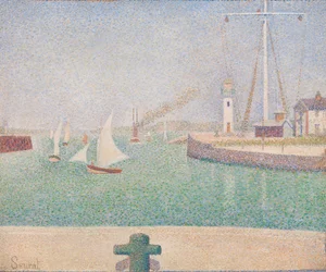Entrance of The Port of Honfleur