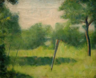 Landscape with a Stake